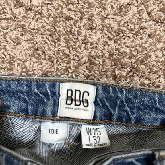 Women's Blue and Navy Jeans - Picture 3 of 3